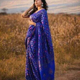 zikaraa Kanjeevaram Saree with Woven Motifs-picture-52