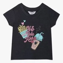 Brand Print Round-Neck T-Shirt-image-22