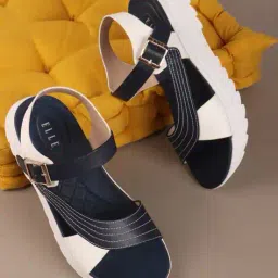 elle Women Sling-back Sandals with Synthetic Upper image 1