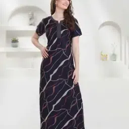 quira Women Self-design Nightgown-picture-21