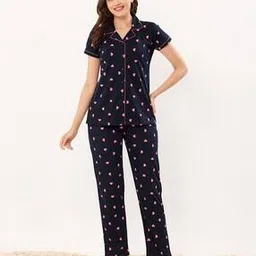 quira Women Graphic Top Pyjama Set-picture-45