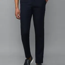 allen solly Slim Fit Flat-Front Trousers-picture-27