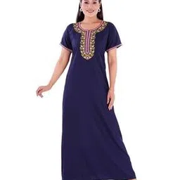 noxty Women Embroidery Nighti-picture-35