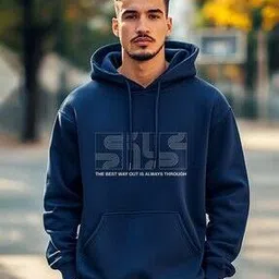 nobero Men Graphic Print Regular Fit Hooded Sweatshirt-picture-14