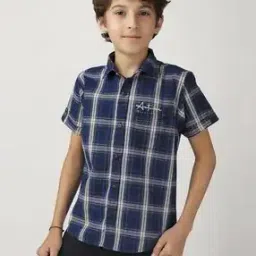 bearsoul Boys Regular Fit Shirt with Spread Collar-picture-20