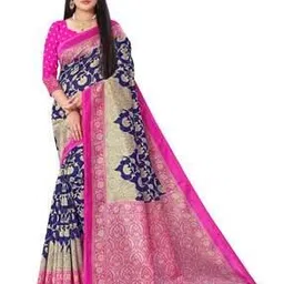 kanooda prints Women Printed Saree with Contrast Border-picture-39