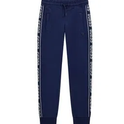 guess Boys Typographic Print Fitted Track Pants-picture-31