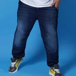 instafab plus Mid-Washed Joggers-picture-47