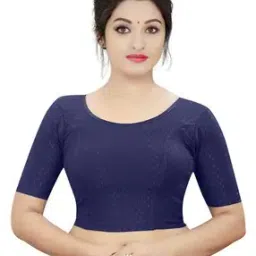 Women Round Neck Blouse-image-99