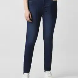 van heusen Women Mid-Wash Skinny Fit Jeans-picture-14