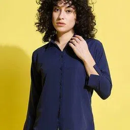 dimpy garments Women Regular Fit Spread-Collar Shirt-picture-26