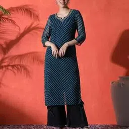 nyrika  Women Viscose Rayon Embroidery Kurta-picture-12