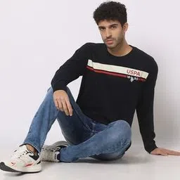 u.s. polo assn. Regular Fit Brand Print Crew Neck T-Shirt-picture-43