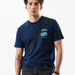 snitch Men Graphic Crew Neck T-Shirt-picture-34