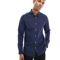 asos design Slim Fit Shirt with Button-Down Collar-picture-47
