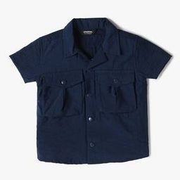 yousta Boys Boxy Fit Shirt with Flap Pockets-picture-29