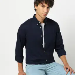 gap Solid Button-Down Slim Fit Poplin shirt-picture-52