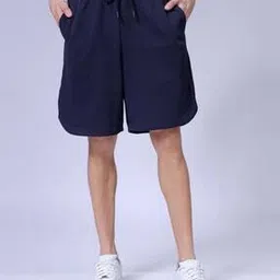 the indian garage co Men Relaxed Fit Shorts with Insert Pockets-picture-13