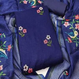 nyrika Women Floral Unstitched Dress Material-picture-34