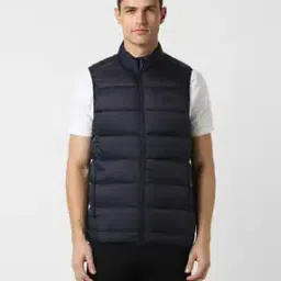 peter england Men Quilted Regular Fit Gillet-picture-25