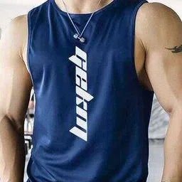 jump cuts Typographic Sleeveless Vest-picture-39