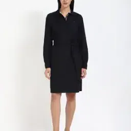 tommy hilfiger Women Oxford Popover Shirt Dress-picture-36