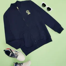 pantaloons junior Boy Zip-Front Biker Jacket image 1