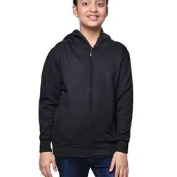 pixie n prince Girls Regular Fit Hooded Neck Sweatshirt -picture-52