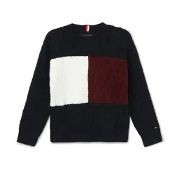 tommy hilfiger Boys Round Neck Sweater image 1