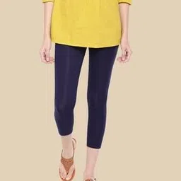 demoza Women Ankle-Length Leggings with Elasticated Waist-picture-48