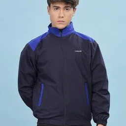 dollar Men Colourblock Regular Fit Jacket-picture-11