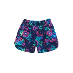 kiddopanti Floral Print Shorts with Elasticated Waist-picture-24