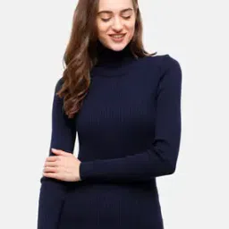 98°north Striped High-Neck Pullover-picture-13