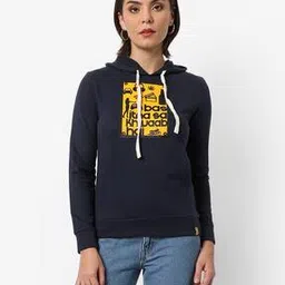 campus sutra Typographic Print Hoodie with Drawstring-picture-12