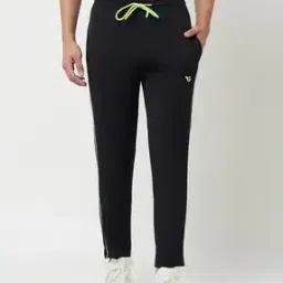 glito Men Brant Print Straight Track Pants with Drawstring Waist-picture-14
