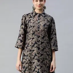 nayam by lakshita Women Graphic Print A-Line Tunic-picture-11