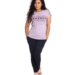 deevaz Women Printed T-Shirt & Pyjamas Set-picture-20
