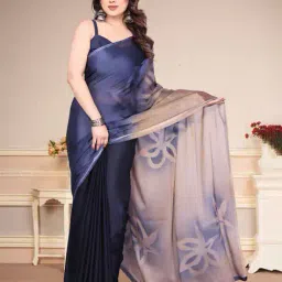 magneitta Women Ombre Dyed Chiffon Saree image 1