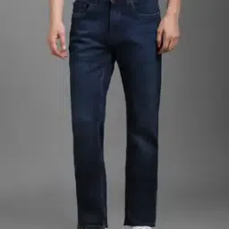 louis philippe Men Mid-Wash Tapered Jeans-picture-15