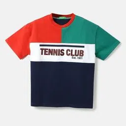 united colors of benetton Colourblock Crew-Neck T-Shirt-picture-31