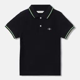 gant Logo Print Regular Fit Polo T-Shirt-picture-30