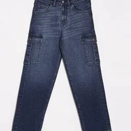 allen solly Boys Relaxed Jeans with Cargo Pockets-picture-27