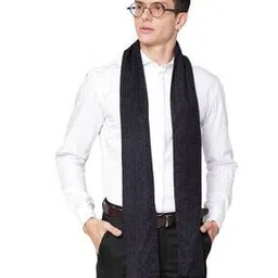 bruun & stengade Striped Scarf with Tassels-picture-53