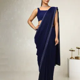 soch Women Chiffon Saree image 1