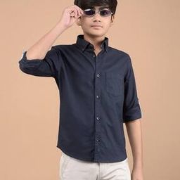 crimsoune club Boys Spread-Collar Slim Fit Shirt-picture-8