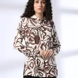 fig Women Printed Relaxed Fit Shirt-picture-11