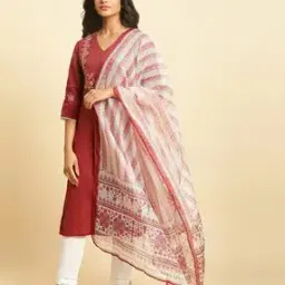 Women Floral Print Dupatta-picture-25