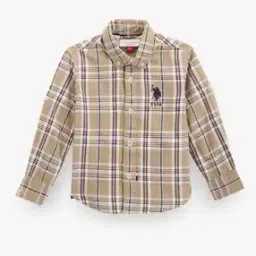 Boys Checked Regular Fit Shirt-image-46