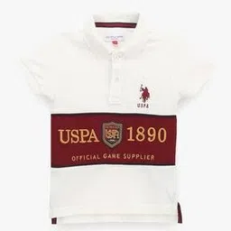 u.s. polo assn. Boys Mini Me Brand Embroidered Cotton Polo T-Shirt-picture-10