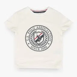 u.s. polo assn. Boys Logo Print Round-Neck T-Shirt-picture-44